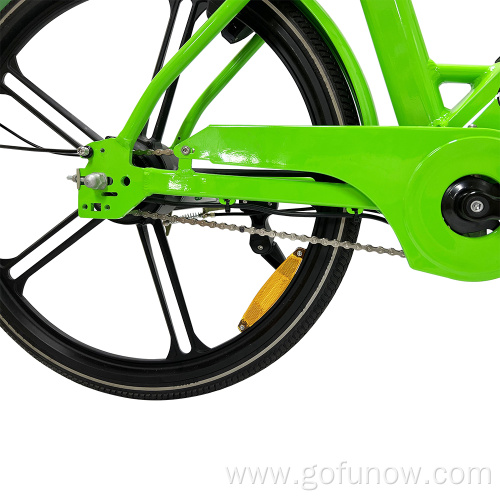 36v 10.4Ah pedals assistance electric bikes for rental